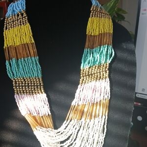 Multicolor Beaded Necklace